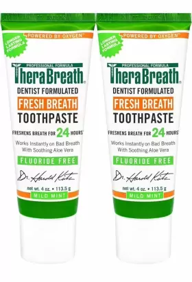 697029138953 THERABREATH Breath Dentist Formulated Toothpaste
