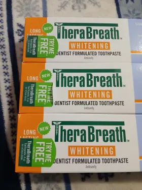 697429998232 THERABREATH Whitening Toothpastes Anticavity