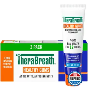 B0FFVJNB6M THERABREATH Healthy Gums Toothpaste Fights Breath