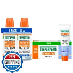B0FN718CG4 THERABREATH Whitening Toothpaste Dazzling Alcohol