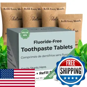 B0FRD6SCL1 TIDALOVE Fluoride Toothpaste Tablets Nano