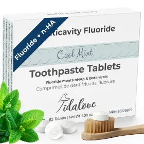 REFILL1YUZU TIDALOVE Fluoride Toothpaste Tablets Nhap Vegan