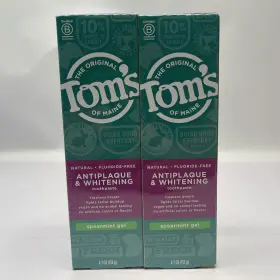 077326833742 TOMS OF MAINE Peppermint Toothpaste Fluoride Tom