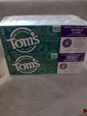 035000967633 TOMS OF MAINE Natural Care Toothpaste Peppermint