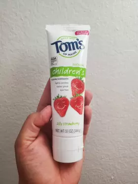 035000971234 TOMS OF MAINE Children Fluoride Toothpaste Silly #2