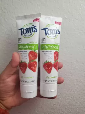 035000971234 TOMS OF MAINE Children Fluoride Toothpaste Silly