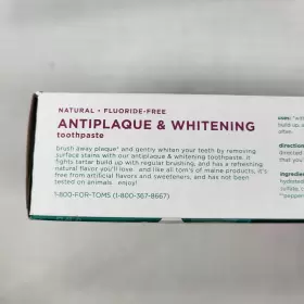 077326445488 TOMS OF MAINE Whitening Flouride Toothpaste Pack #3