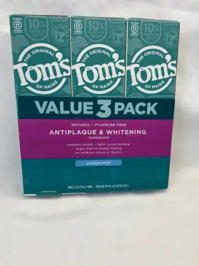077326453575 TOMS OF MAINE Antiplaque Whitening Fluoride Pack