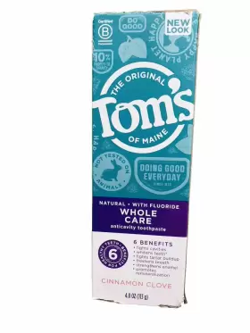 077326470190 TOMS OF MAINE Care Toothpaste Cinnamon Clove Box