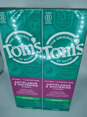 077326830864 TOMS OF MAINE Pack Floride Antiplaque Whitening