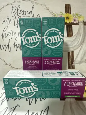 077326831083 TOMS OF MAINE Antiplaque Whitening Toothpaste