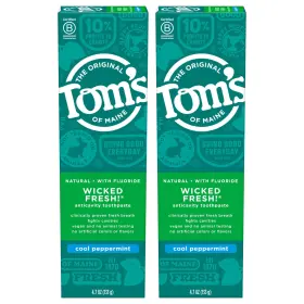 077326833728 TOMS OF MAINE Natural Wicked Fluoride Toothpaste