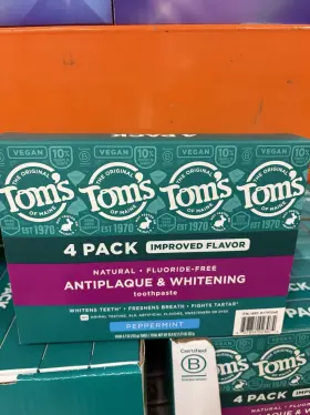 1197240 TOMS OF MAINE Antiplaque Whitening Fluoride Pack 1197240 TOMS OF MAINE Antiplaque Whitening Fluoride Pack