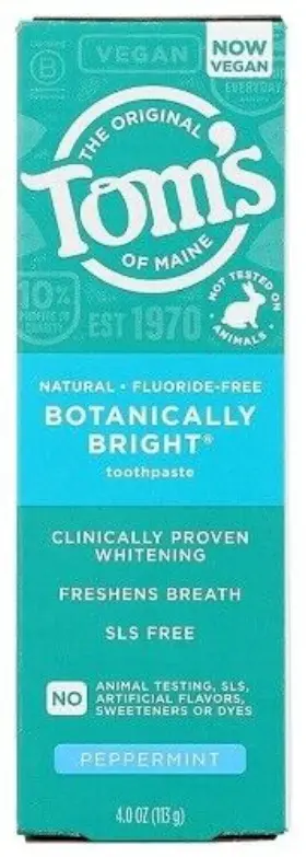 2316513 TOMS OF MAINE Botanically Bright Toothpaste