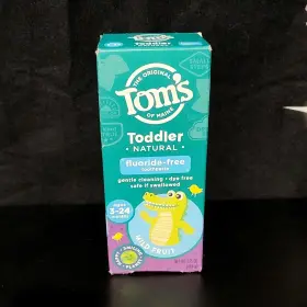 Toms Of Maine 5223ust11d Toddler Fluoride-free Toothpaste Mild Fruit 1.75oz