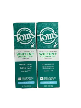 5241UST11D TOMS OF MAINE Whiten Coconut Oil Toothpaste Gentle