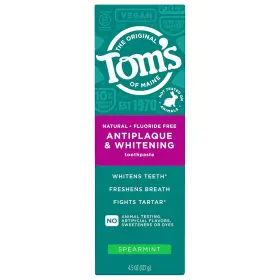 61038012 TOMS OF MAINE Antiplaque Whitening Fluoride Pack Tom