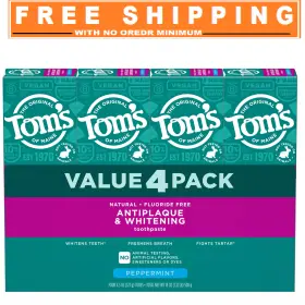 61040123 TOMS OF MAINE Fluoride Antiplaque Whitening