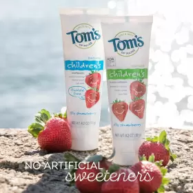683390 TOMS OF MAINE Natural Childrens Fluoride Pack #3