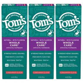 689991856492 TOMS OF MAINE Care Natural Toothpaste Fluoride #3