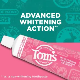 827854007906 TOMS OF MAINE Sensitive Whitening Fluoride #2