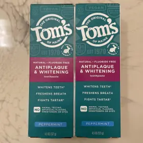 827854011644 TOMS OF MAINE Antiplaque Whitening Fluoride