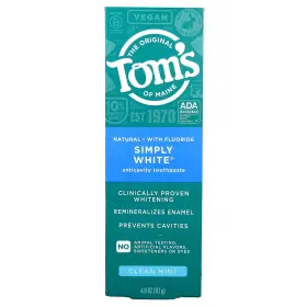 827854011699 TOMS OF MAINE Natural Toothpaste Simply Fluoride