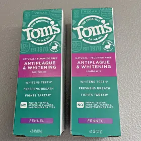 827854011712 TOMS OF MAINE Fluoride Antiplaque Whitening Pack