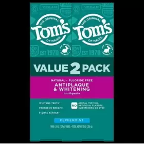 827854013761 TOMS OF MAINE Fluoride Antiplaque Whitening Pack