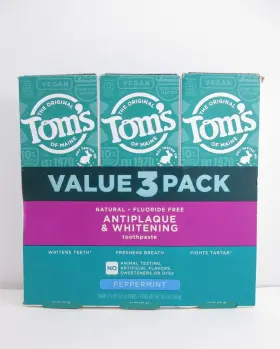 827854013778 TOMS OF MAINE Antiplaque Whitening Toothpaste