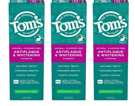827854015987 TOMS OF MAINE Fluoride Antiplaque Whitening Pack