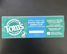 83562 TOMS OF MAINE Rapid Relief Sensitive Toothpaste