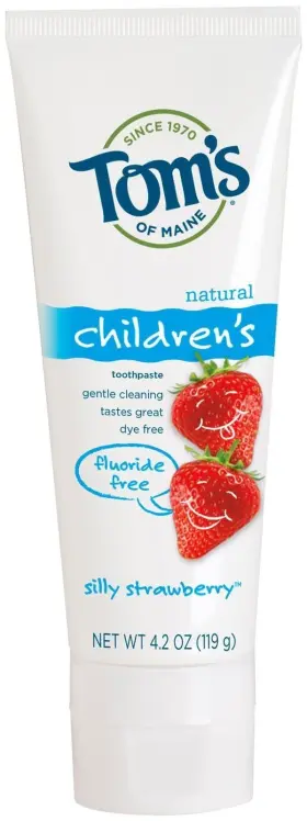 ATE-676 TOMS OF MAINE Fluoride Childrens Toothpaste Silly