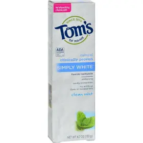 TO14806 TOMS OF MAINE Fluoride Toothpaste Simply Clean Pack