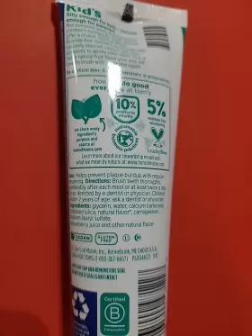 TOM97122 TOMS OF MAINE Natural Childrens Toothpaste Fluoride #3