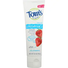 TS0301 TOMS OF MAINE Childrens Toothpaste Fluoride Silly