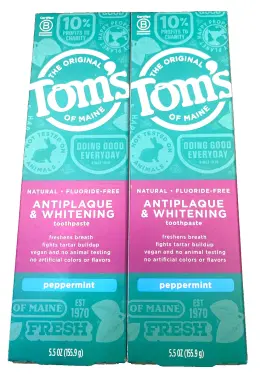 US06094A TOMS OF MAINE Antiplaque Whitening Toothpaste