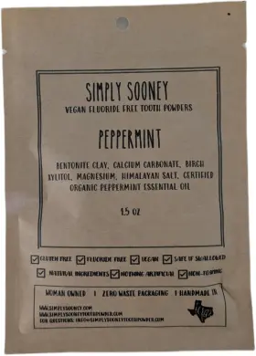 445002579520 TOOTH POWDER Remineralizing Vegan Fluoride Zer