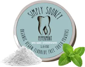 705353383601 TOOTH POWDER Remineralizing Vegan Mineral Nano