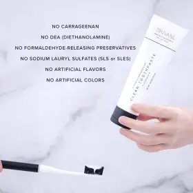 851856008371 TRUVANI Clean Fluoride Toothpaste Natural #3