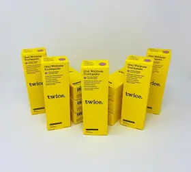 854679008016 TWICE Oral Wellness Toothpaste Calming Vanilla