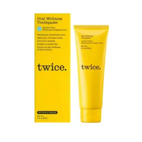 Toothpaste TWICE Oral Wellness Wintergreen Peppermint Plant #2