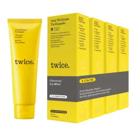 854679008238 TWICE Pack Whitening Toothpaste Fluoride Flavor