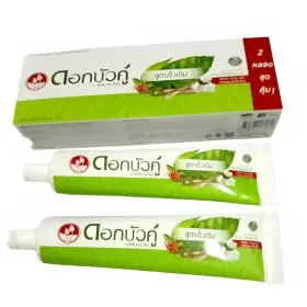 850348118095 TWIN LOTUS Dok Bua Ku Herbal Toothpaste Pack