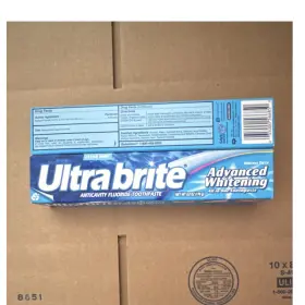 8651 ULTRABRITE Advanced Whitening Fluoride Toothpaste Clean