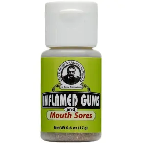 10260 UNCLE HARRYS Powder Essential Oils Inflamed Gums Mouth