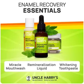 10281 UNCLE HARRYS Natural Remineralization Whitening Kit #3