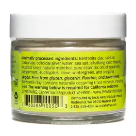 760286100503 UNCLE HARRYS Mild Remineralizing Toothpaste #2