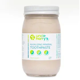 Uncle Harrys Natural Products 10051 Mild Mint Remineralizing Toothpaste 1.5 Lbs Jar White