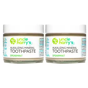 B01E37YLAA UNCLE HARRYS NATURAL PRODUCTS Spearmint Toothpaste